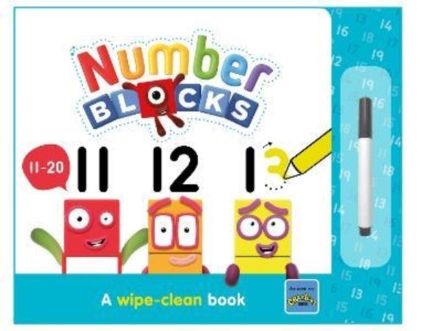 Numberblocks 11-20 A Wipe-Clean Book