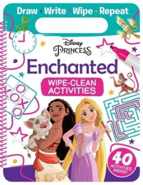 DISNEY PRINCESS ENCHANTED WIPE-CLEAN ACTIVITIES