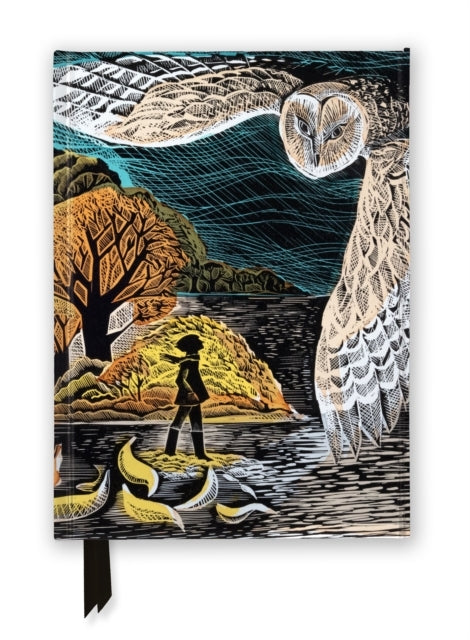 Angela Harding October Owl (Foiled Journal)