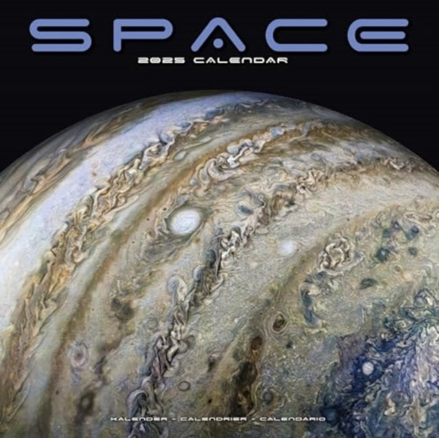 Space Calendar 2025 Square Space Wall Calendar - 16 Month