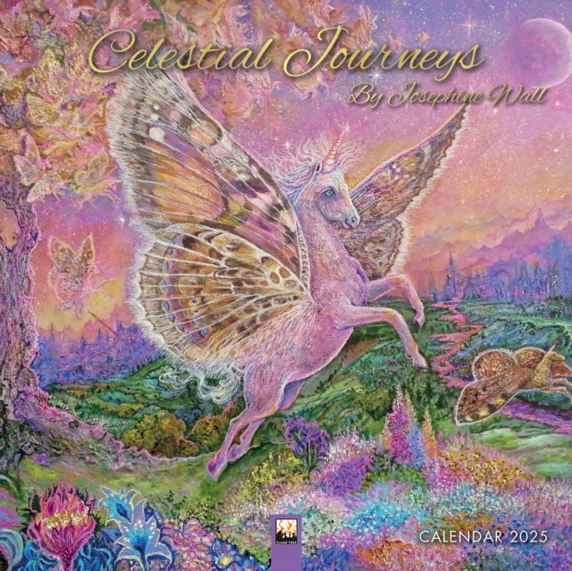 Celestial Journeys By Josephine Wall Wall Calendar 2025 (Art