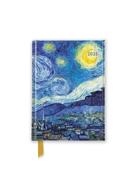Vincent Van Gogh The Starry Night 2025 Luxury Pocket Diary