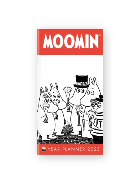 Moomin 2025 Year Planner - Month To View