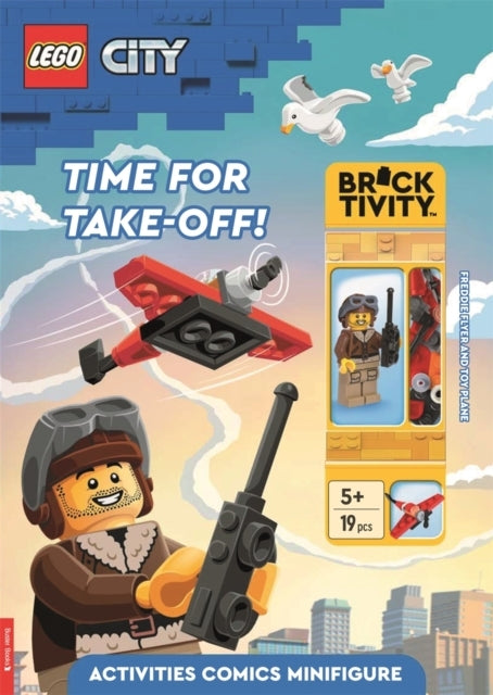 Lego City Time For Take-Off! (With Freddie Flyer Minifigur