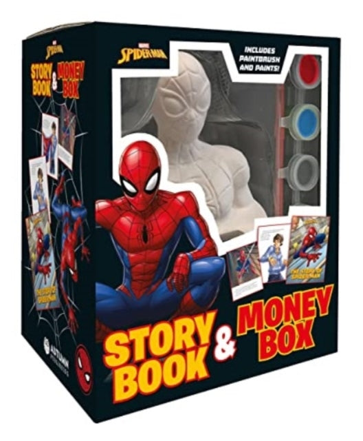 Marvel Spider-Man Story Book & Money Box