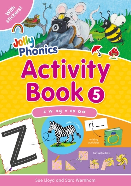 Jolly Phonics Activity Book 5In Precursive Letters (British