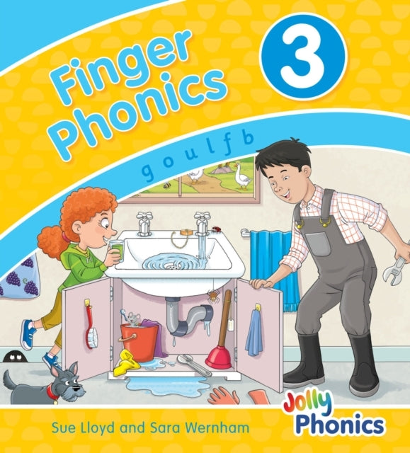 Finger Phonics Book 3In Precursive Letters (British English