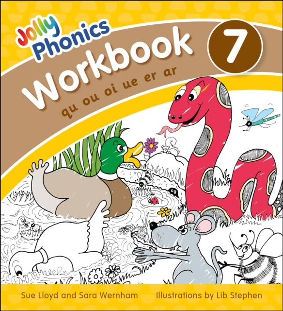 Jolly Phonics Workbook 7In Precursive Letters (British Engli