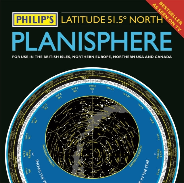 Philip's Planisphere Latitude 51.5 North