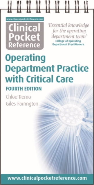 Clinical Pocket Reference Operating Department Practicewith