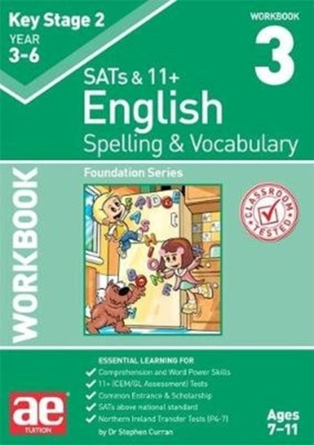 Ks2 Spelling & Vocabulary Workbook 3Foundation Level