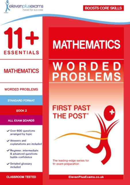 11+ Essentials Mathematics Worded Problems Book 2