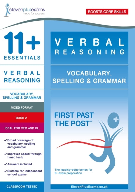 11+ Essentials Verbal Reasoning Vocabulary Spelling & Gram