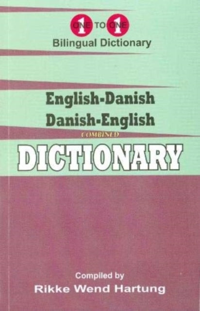 D2 ENGLISH-DANISH & DANISH-ENGLISH ONE-TO-ONE DICTIONARY (EXAM-SUITABLE).