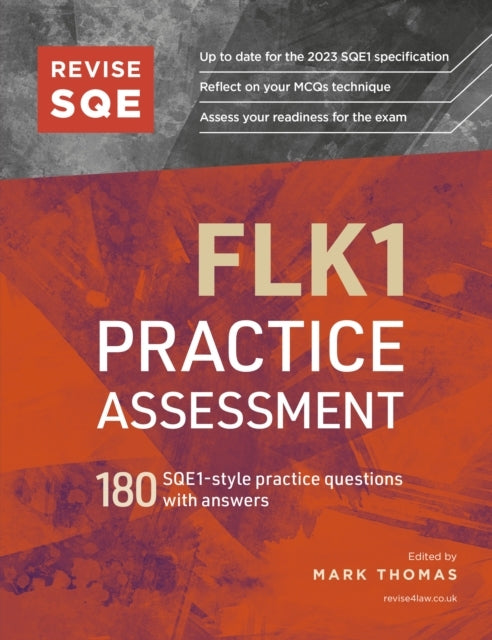 Revise Sqe Flk1 Practice Assessment180 Sqe1-Style Questions