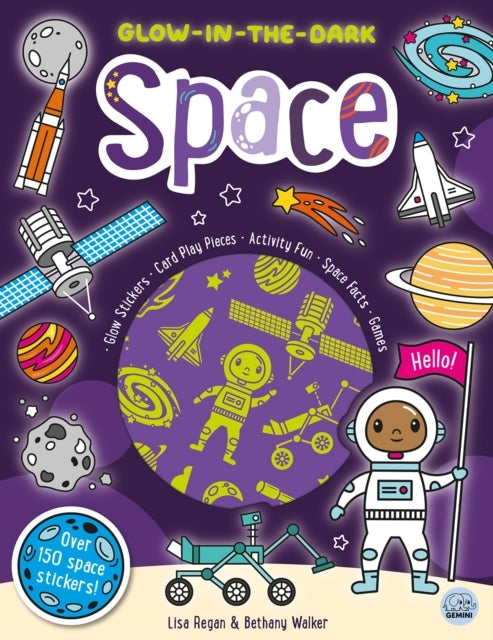 Glow-In-The-Dark Space Sticker Activity