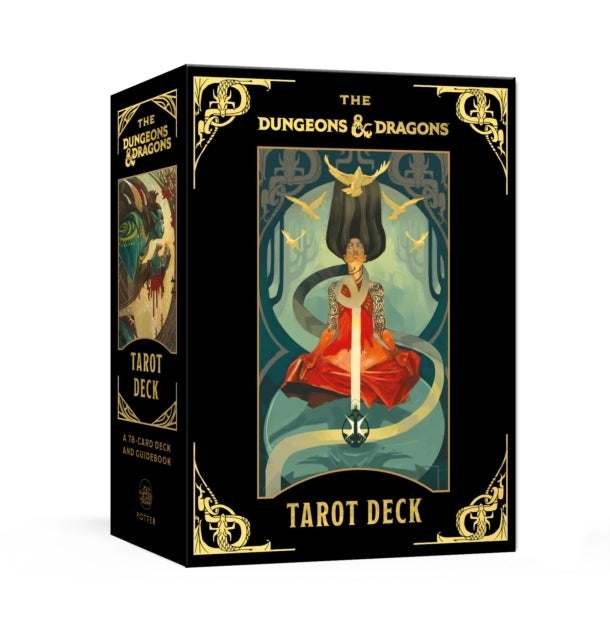 D1 The Dungeons & Dragons Tarot Decka 78-Card Deck and Guideboo