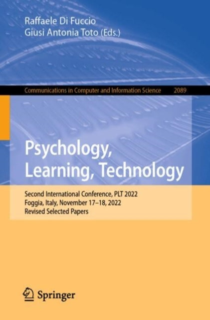 Psychology Learning Technologysecond International Confere