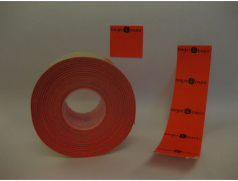 PRISETIKET BOP ORANGE 29X28 MM