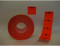 PRISETIKET BOP ORANGE 29X28 MM